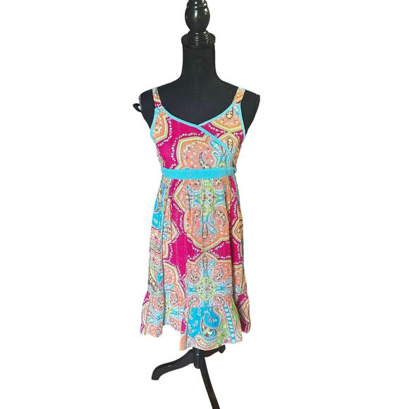 Bloome Big Girls' Paisley Printed Sundress - Picture 1 of 7